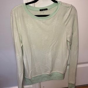 Wildfox Palm tree jumper